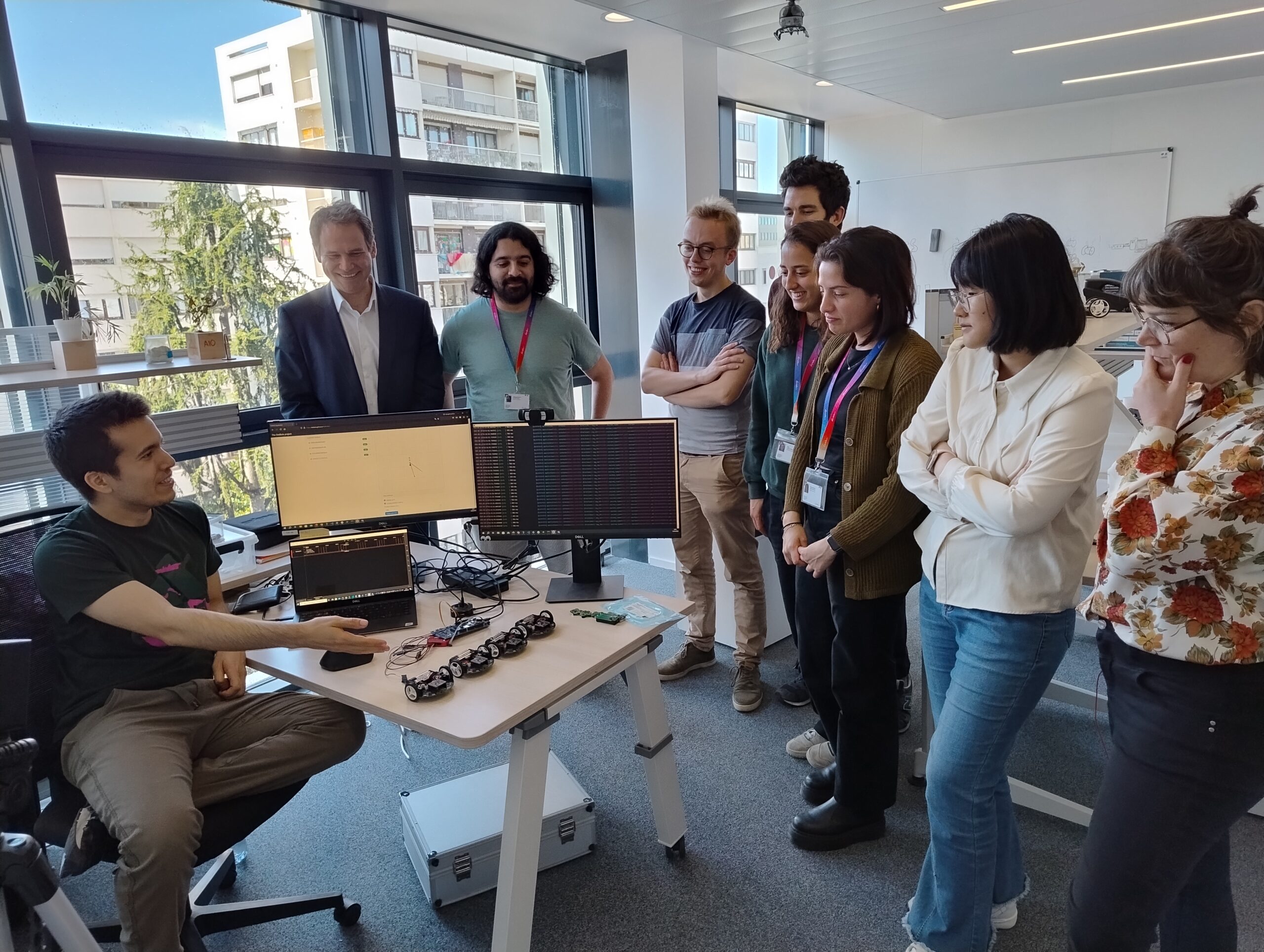 Dotbot demo at Inria