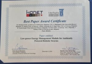 Best Paper Award